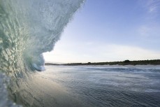 Empty waves during a small swell at St Kilda, Dunedin, New Zealand.
Photo: Derek Morrison