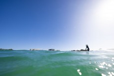Taya Morrison during a small punchy swell at St Clair, Dunedin, New Zealand.
Photo: Derek Morrison