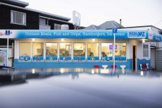 Tip-Top dairy in Lyall Bay, Wellington, New Zealand.