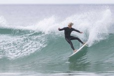 Keo Morrison during a fun summer swell at St Kilda, Dunedin, New Zealand.
Photo: Derek Morrison