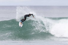 Jack Higgins during a fun summer swell at St Kilda, Dunedin, New Zealand.
Photo: Derek Morrison