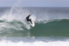 Keo Morrison during a fun summer swell at St Kilda, Dunedin, New Zealand.
Photo: Derek Morrison