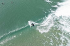Alexis Owen top down at Blackhead, Dunedin, New Zealand.