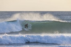 Keo Morrison during an evening session at Blackhead, Dunedin, New Zealand.Photo: Derek Morrison