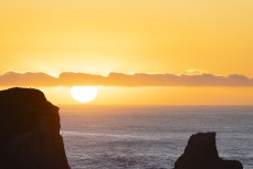 Sunrise on the Otago coastline, Dunedin, New Zealand. Photo: Derek Morrison