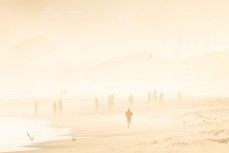Touch rugby on the beach at St Kilda, Dunedin, New Zealand.Photo: Derek Morrison