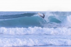 Lewis Murphy during a fun swell at St Kilda, Dunedin, New Zealand.Photo: Derek Morrison