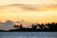Sunset in the Mentawai Islands, Sumatra, Indonesia.
