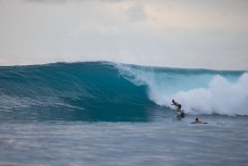 Brett Wood in the Mentawai Islands, Sumatra, Indonesia.