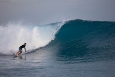 Phil McVeigh at the Mentawai Islands, Sumatra, Indonesia.