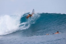 George Roberts at the Mentawai Islands, Sumatra, Indonesia.