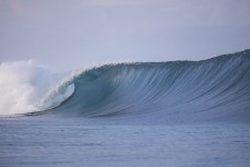 A beautiful wave in a remote part of the Mentawai Islands, Sumatra, Indonesia.