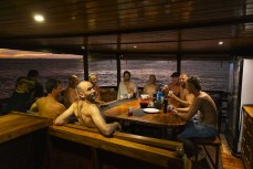 The 2026 Box of Light surf crew deep in the Mentawai Islands, Sumatra, Indonesia.