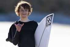 Jack Higgins down the coast near Brighton, Dunedin, New Zealand.
