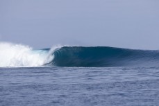 An empty wave in the Mentawai Islands, Sumatra, Indonesia.