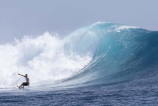 George Roberts in his element in the Mentawai Islands, Sumatra, Indonesia.
