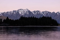 Sunset over Lake Wakatipu,  Queenstown, New Zealand. Photo: Derek Morrison