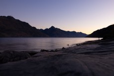 Sunset over Lake Wakatipu,  Queenstown, New Zealand. Photo: Derek Morrison