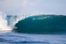 No takers at this remote break deep im the Mentawai Islands, Sumatra, Indonesia.