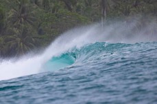 No takers at this remote break deep im the Mentawai Islands, Sumatra, Indonesia.