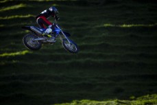 Pro rider Maximus Purvis, of Altherm JCR Yamaha Team, training ahead of the 2026 Yamaha New Zealand Motocross Championships in rural Taupo, Central Plateau, New Zealand. Photo: MNZ/Derek Morrison