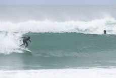 Kobe Coleman surfing at Blackhead Beach, Dunedin, New Zealand.Photo: Derek Morrison