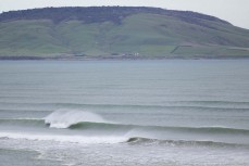 Lineup way down south near Invercargill, New Zealand.Photo: Derek Morrison