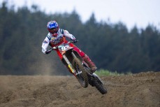 Pro motocrosser Jack Treloar, of CML KTM Racing, trains at the Sandpit ahead of the 2026 Yamaha New Zealand Motocross Championships, Invercargill, Southland, New Zealand.