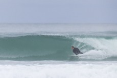 Keo Morrison surfing at Blackhead Beach, Dunedin, New Zealand.Photo: Derek Morrison