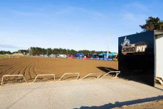 Track preparation at the opening round of the 2026 Yamaha New Zealand Motocross Championships held at The Sandpit motocross track, Invercargill, Southland, New Zealand. Photo: MNZ/Derek Morrison