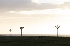 Dawn at St Clair Beach, St Clair, Dunedin, New Zealand.