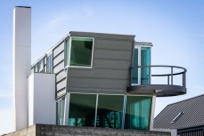 Building at Lyall Bay in Wellington, New Zealand.