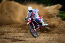 CML Gas Gas pro motocross rider Cody Cooper at Tect Park Motocross Track, Bay of Plenty, New Zealand. Photo: MNZ/Derek Morrison