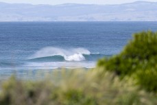 Lineup during a fun swell at St Kilda, Dunedin, New Zealand.Photo: Derek Morrison