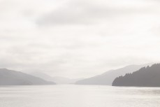 Glassy conditions crossing over from Picton to Wellington on the Bluebridge ferry through the Marlborough Sounds, New Zealand.Photo: Derek Morrison