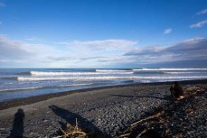  Lineup at a surf break near Kaikoura, New Zealand. Photo: Derek Morrison