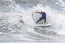 Dane Robertson at Tauranga Bay, Westport, West Coast, New Zealand.