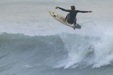  Jack Bailey at a surf break near Kaikoura, New Zealand. Photo: Derek Morrison