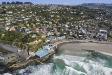 Summer's day at St Clair, Dunedin, New Zealand.