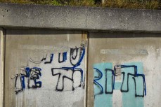 A faded Toitū Te Tiriti on the sea wall at St Clair, Dunedin, New Zealand.Photo: Derek Morrison