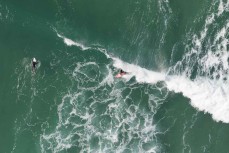 Jeff Patton on a runner at St Clair, Dunedin, New Zealand.
