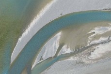 Rakaia River, Canterbury, New Zealand.