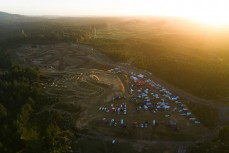 Dawn on race day at the 2026 Yamaha New Zealand Motocross Championships held at Tect Park Motocross Track, Bay of Plenty, New Zealand, February 21, 2026. Photo: MNZ/Derek Morrison