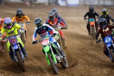 Four-time World Motocross Champion Courtney Duncan on her way to a dominant 1-1-1 performance in MXW at Round 4 of the 2026 Yamaha New Zealand Motocross Championships held at Rotorua Motorcycle Club's Motocross Track, Horohoro Bluffs, Rotorua, New Zealand,