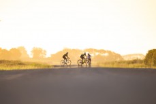 A group of athletes ride the cycle routes and roads around Te Miro and Cambridge in Waikato, New Zealand. Photo: Derek Morrison