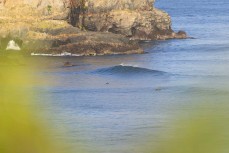 Keo Morrison makes the most of fun waves at Smaills Beach, Dunedin, New Zealand.Photo: Derek Morrison