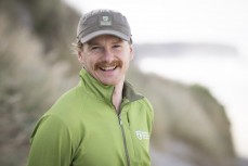 DOC Coastal Otago Ranger and surfer Moss Thompson at St Kilda Beach, Dunedin, New Zealand.Photo: Derek Morrison