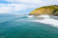 Lineup at St Clair, Dunedin, New Zealand.