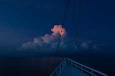 Dawn clouds in the Mentawai Islands, Sumatra, Indonesia.