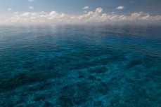 Crystal clear water in the Mentawai Islands, Sumatra, Indonesia.